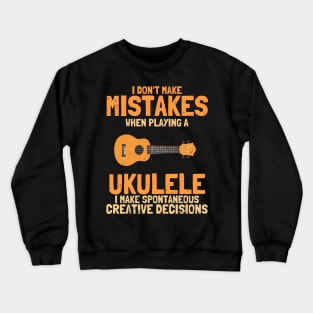 ukulele Crewneck Sweatshirt